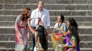 Kate Middleton et du Prince William visite en Inde