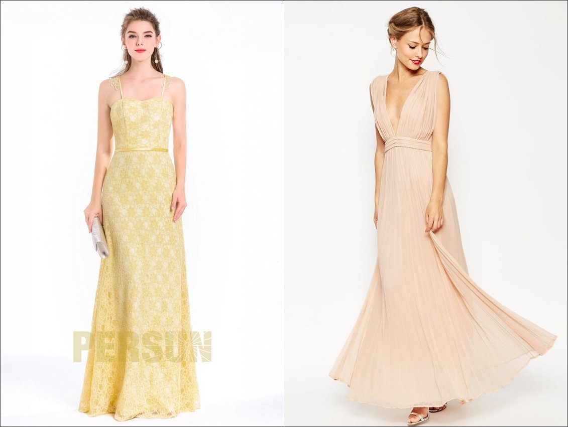 robe de soirée longue